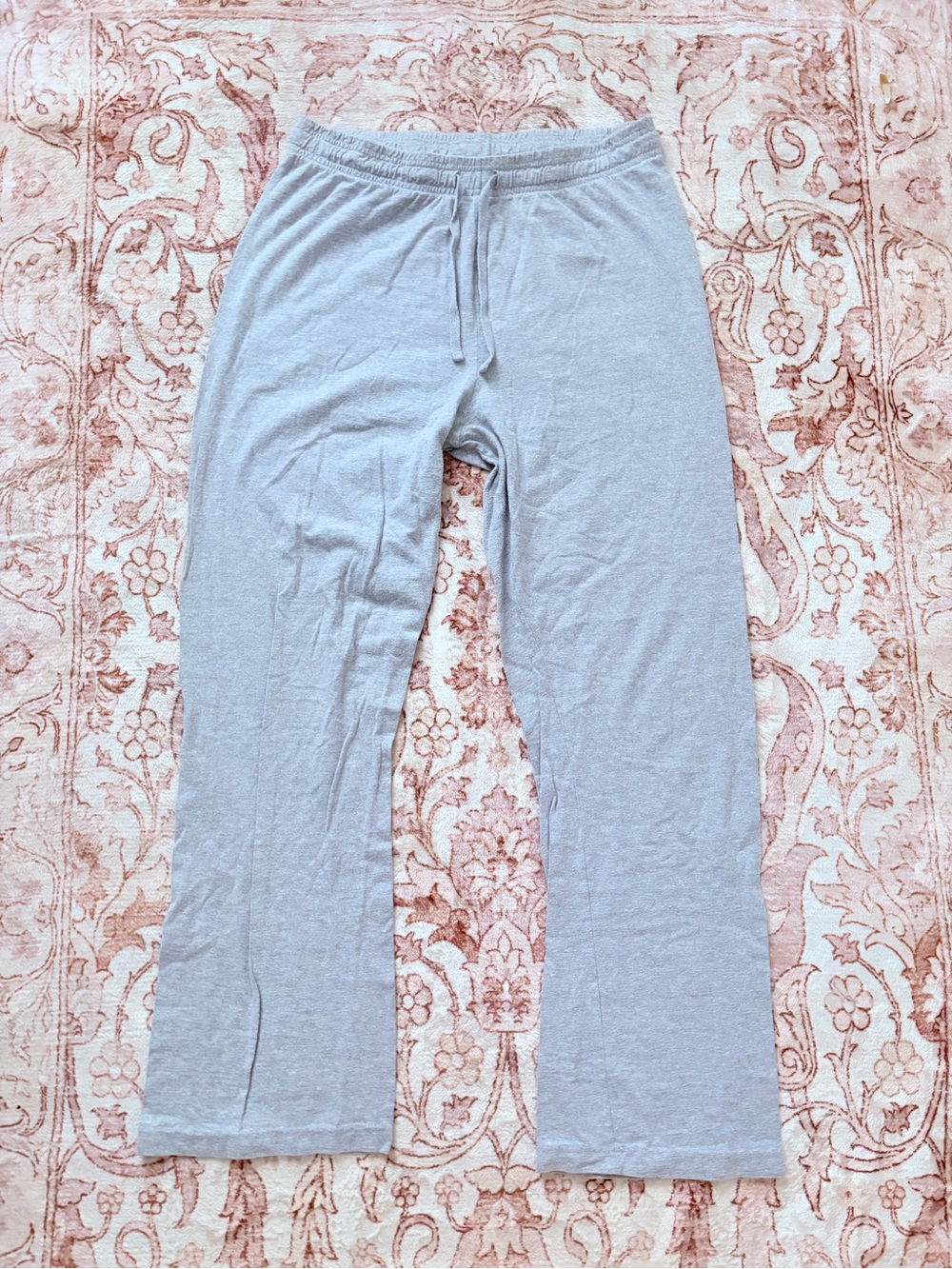 Champion Women's Light Gray Drawstring Track Pants